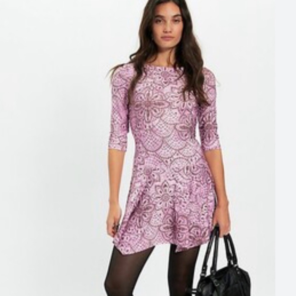 Free people relish mini dress size small new with tags